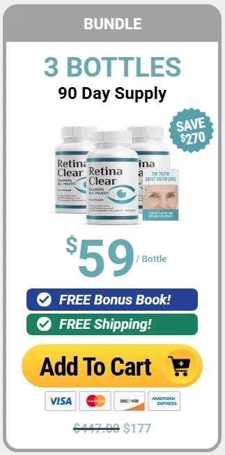 RetinaClear - 3 Bottle